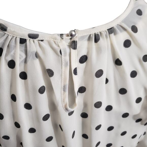 D-SIGNED by DISNEY Polka Dot Ruffle Dress size large (14-16) - Picture 8 of 16